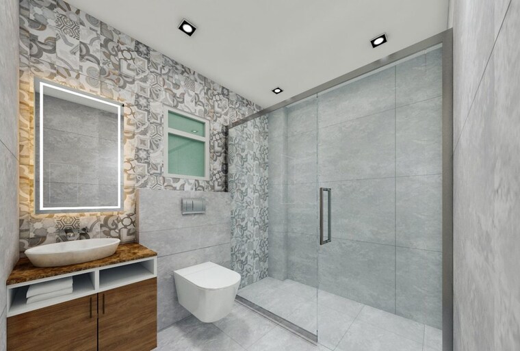 Bathroom, shouryapuram 3 Bedroom 1575 Sq.Ft. Builder Floor In Lal Kuan Ghaziabad 9947824