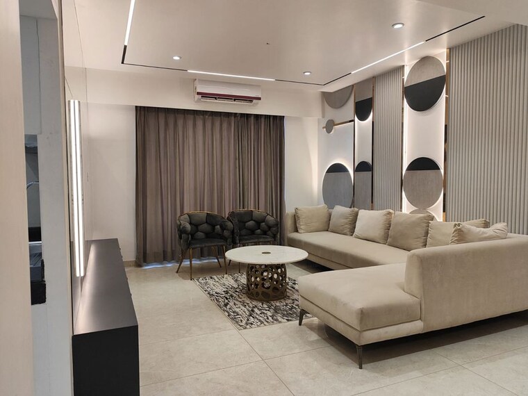 Living Room, rishita-mulberry-heights 3.5 Bedroom 2243 Sq.Ft. Apartment In Sushant Golf City Lucknow 9947843