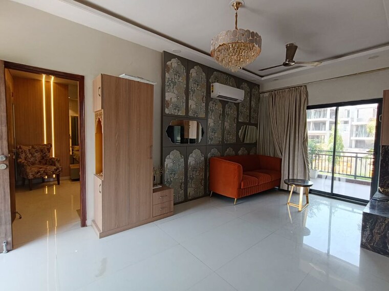 Living Room, samanvay-the-amelias 1 Bedroom 512 Sq.Ft. Apartment In Ajmer Road Jaipur 9947852