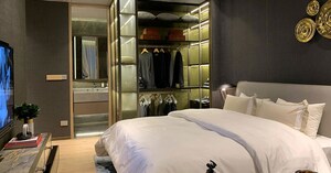 Bedroom in 5 BHK Apartment at Rustomjee Crown, Prabhadevi – for Sale