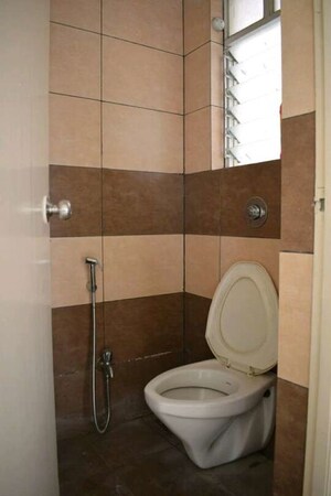 Bathroom in 1 BHK Apartment at Malkani Buena Vida, Kharadi – for Rent