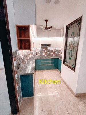 Kitchen in 4 BHK Apartment at Mahavir Enclave 1 – for Sale