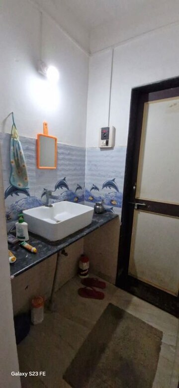 Bathroom in 2 BHK Apartment at Vardayani Society – for Rent