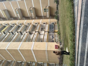 Staircase in 4 BHK Apartment at Migsun Twiinz, Eta Ii Greater Noida – for Sale