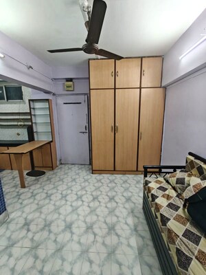 Kitchen in 1 RK Apartment at Sadguru Niwas CHS, Prabhadevi – for Rent