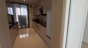 Kitchen in 4 BHK Apartment at Rustomjee Crown, Prabhadevi – for Sale