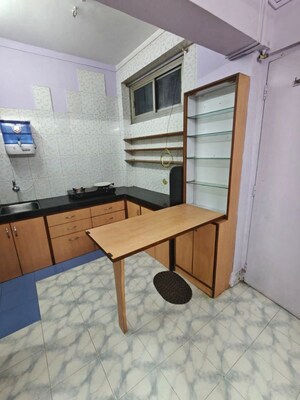 Kitchen in 1 RK Apartment at Sadguru Niwas CHS, Prabhadevi – for Rent