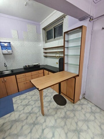 Kitchen in 1 RK Apartment at Sadguru Niwas CHS, Prabhadevi – for Rent