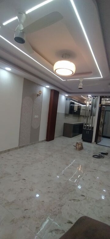 Living Room in 3 BHK Builder Floor at Vipin Garden – for Sale