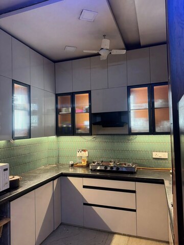 Kitchen in 3 BHK Builder Floor at Pitampura – for Sale