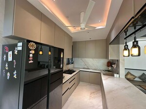 Kitchen in 3 BHK Apartment at Lodha Trump Tower, Worli – for Rent