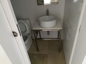 Bathroom in 2 BHK Apartment at Lodha Fiorenza, Goregaon East – for Rent