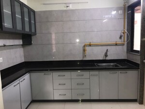 Kitchen in 3 BHK Apartment at Shaligram Prime, Ghuma – for Rent