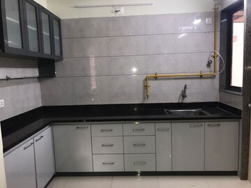 Kitchen in 3 BHK Apartment at Shaligram Prime, Ghuma – for Rent