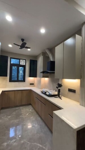 Kitchen in 3 BHK Builder Floor at Paschim Vihar – for Sale