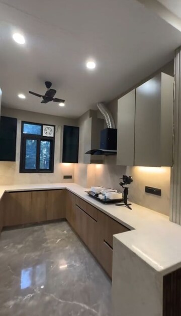 Kitchen in 3 BHK Builder Floor at Paschim Vihar – for Sale