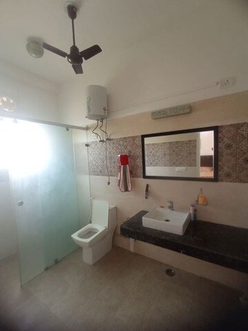 Bathroom in 2 BHK Apartment at Gaur Atulyam, Omicron I Greater Noida – for Rent