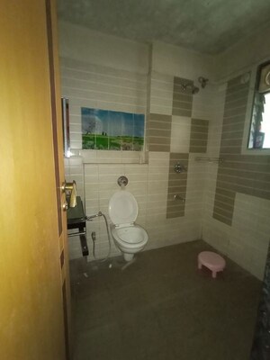 Bathroom in 2 BHK Apartment at Jai Ganesh Hights, Dhayari – for Sale