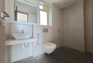 Bathroom in 2 BHK Apartment at Piramal Vaikunth, Balkum Pada – for Rent