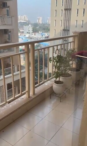 Balcony in 3 BHK Apartment at Emaar Palm Hills, Sector 77 – for Rent