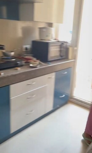 Kitchen in 3 BHK Apartment at Emaar Palm Hills, Sector 77 – for Rent