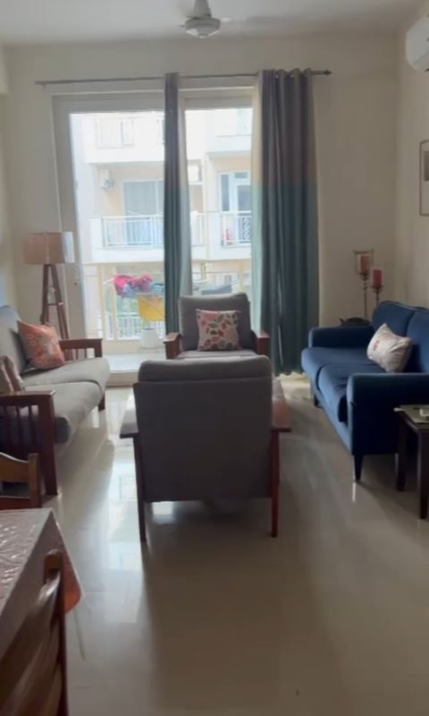 3 BHK + Servant Room Apartment For Rent in Emaar Palm Hills