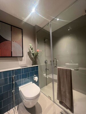Bathroom in 4 BHK Apartment at Lodha Parkside, Worli – for Sale