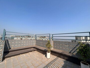Balcony in 1 BHK Apartment at Ashapura The Rising 58, Tagore Nagar – for Rent