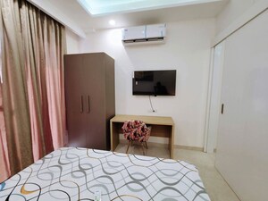 Bedroom in 1 BHK Builder Floor at Freedom Fighters Enclave – for Rent