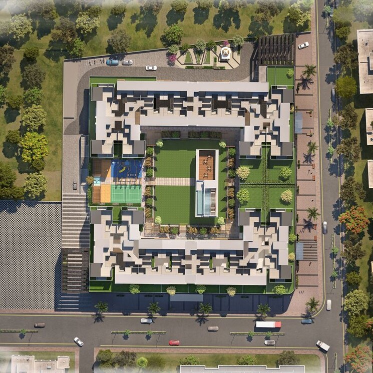 Master Plan, majestique-rhythm-county-phase-2 2 Bedroom 929 Sq.Ft. Apartment In Handewadi Pune 9948001