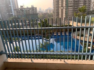 Balcony in 3 BHK Apartment at Kanakia Levels, Malad East – for Rent