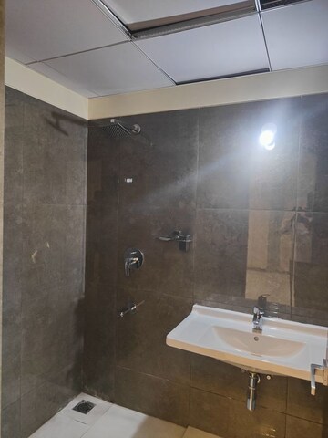 Bathroom in 3 BHK Apartment at Rajapushpa Provincia, Narsingi – for Rent