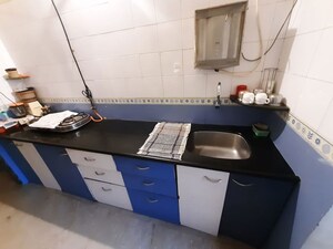 Kitchen in 2 BHK Apartment at Neelkanth Girija, Vartak Nagar – for Sale