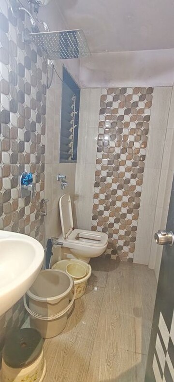Bathroom in 1 BHK Apartment at Silicon Park, Malad West – for Sale