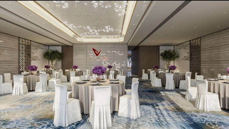 Master Bedroom, victoryone-amara 3 Bedroom 1425 Sq.Ft. Apartment In Sector 16 Greater Noida Greater Noida 9948059