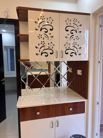 Master Bedroom in 3 BHK Apartment at Rajapushpa Provincia, Narsingi – for Rent