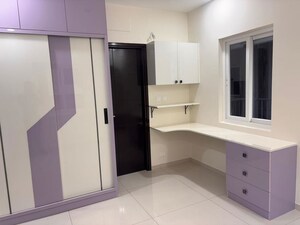 Kitchen in 3 BHK Apartment at Rajapushpa Provincia, Narsingi – for Rent