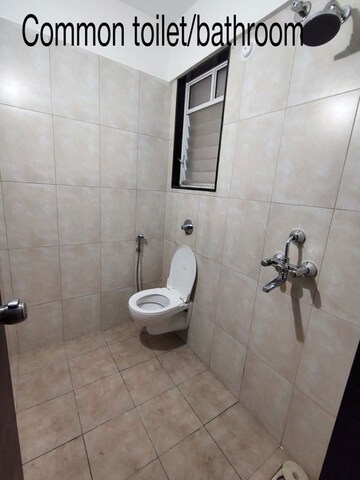 Bathroom in 2 BHK Apartment at Mahalunge – for Rent