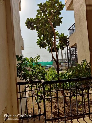 Balcony in 2 BHK Builder Floor at Migsun Alpha Central, Alpha Ii Greater Noida – for Rent