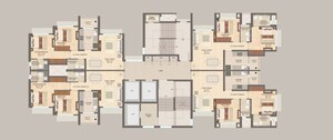 Floor Plan in 2 BHK Apartment at Lodha Vista, Lower Parel – for Sale