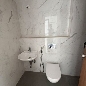 Bathroom in 2 BHK Apartment at Lodha Codename Premier, Mangaon – for Sale