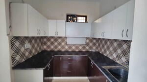 Kitchen in 2 BHK Builder Floor at Green Fields Colony – for Rent