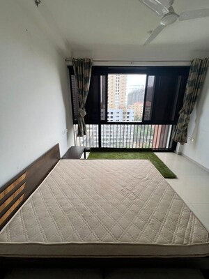 Bedroom in 2 BHK Apartment at Duville Riverdale Heights, Kharadi – for Rent