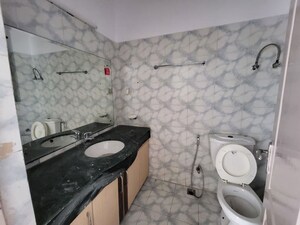 Bathroom in 3.5 BHK Apartment at Unitech Uniworld Gardens, Sector 47 – for Rent