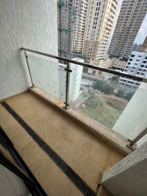 Balcony in 2 BHK Apartment at Duville Riverdale Heights, Kharadi – for Rent