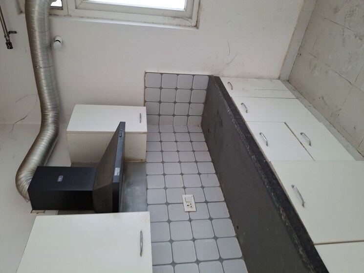 Kitchen, urban-axis-urban-woods 2.5 Bedroom 1000 Sq.Ft. Apartment In Sushant Golf City Lucknow 9948192