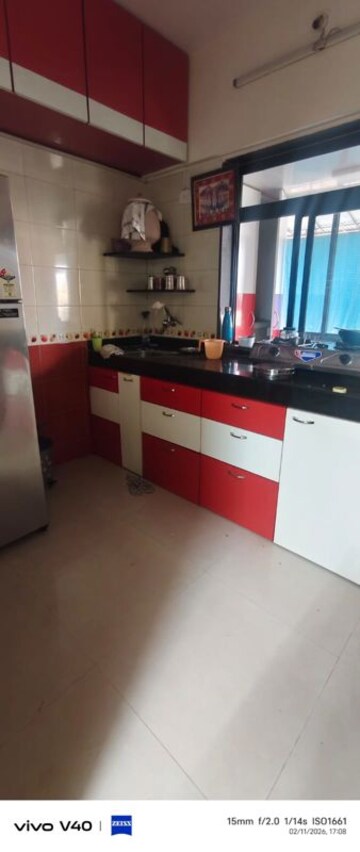 Kitchen in 2 BHK Apartment at K Raheja Heights, Malad East – for Rent