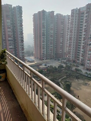 Balcony in 3.5 BHK Apartment at UPAVP Ganga Yamuna And Hindon Enclave, Pratap Vihar – for Rent