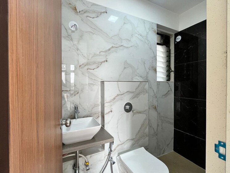 Bathroom, nirmiti-seasons 1 Bedroom 430 Sq.Ft. Apartment In Mulund East Mumbai 9948078