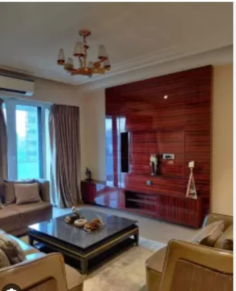 Living Room, romell-diva 3 Bedroom 960 Sq.Ft. Apartment In Malad West Mumbai 9948330